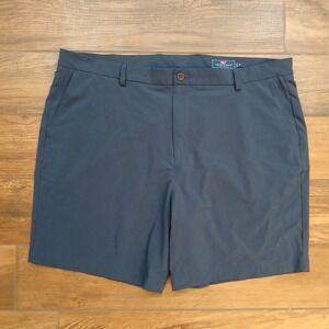 Vineyard Vines Shorts Mens 42 Blue Performance Golf‎ Stretch Hybrid Casual Flex